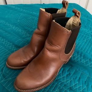 Red Wing Harriet boot in Pecan Boundary leather
